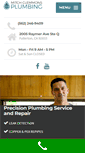 Mobile Screenshot of mitchclemmonsplumbing.com